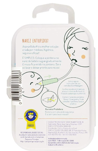 Aspirar Baby Aspirador Nasal