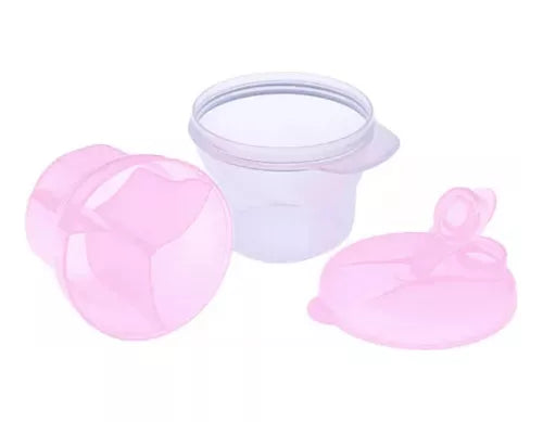 Pote Dosador de Leite em Pó - Rosa
