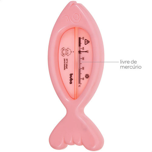 Termometro De Banho Peixe Para Bebê Rosa Temperatura Da Agua