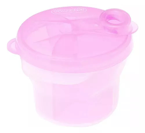 Pote Dosador de Leite em Pó - Rosa