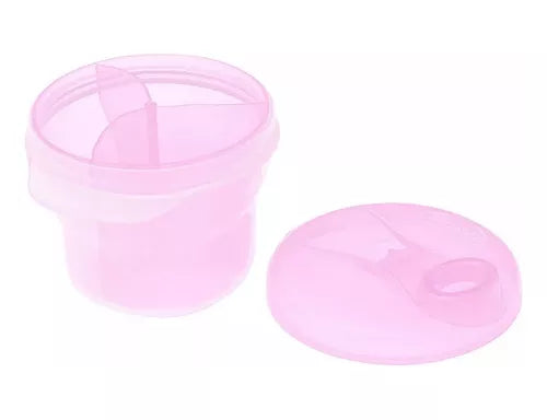 Pote Dosador de Leite em Pó - Rosa