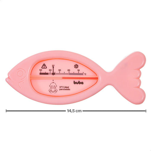 Termometro De Banho Peixe Para Bebê Rosa Temperatura Da Agua