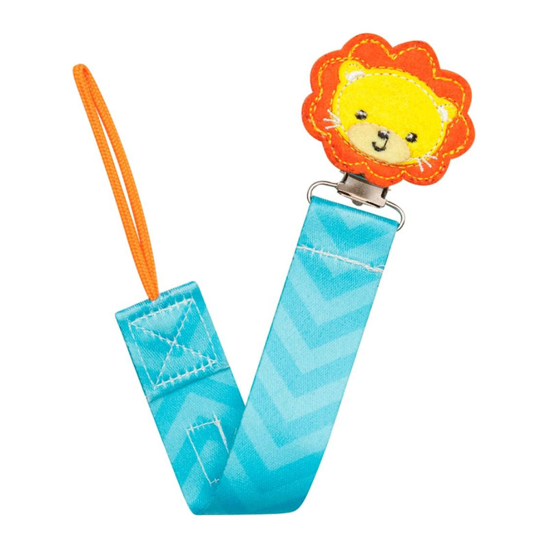 Prendedor de Chupeta Animal Fun Leão