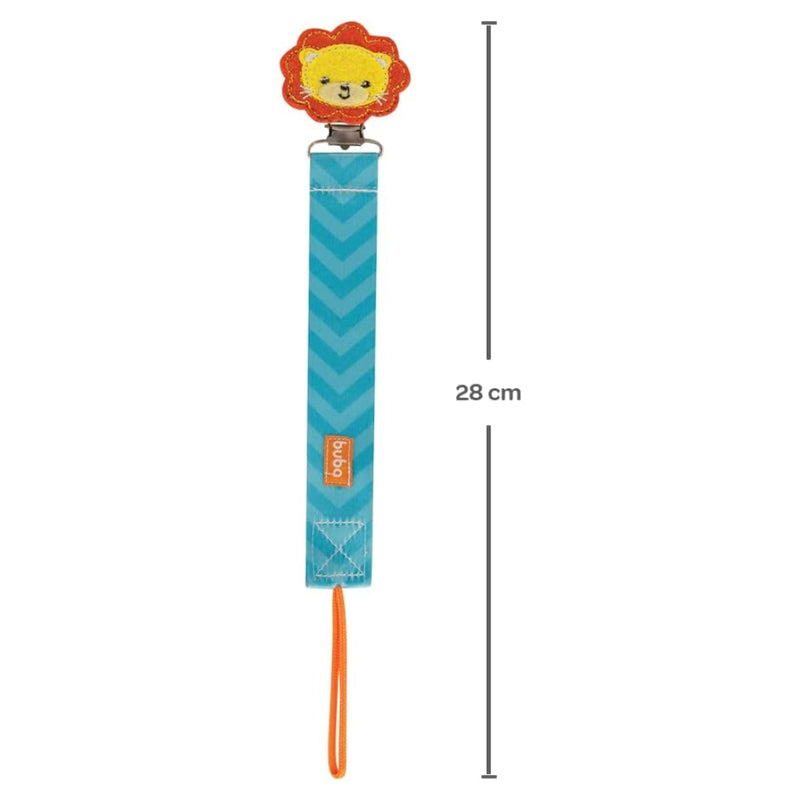 Prendedor de Chupeta Animal Fun Leão